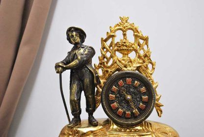 Reloj de mesa en bronce - Imagen 3