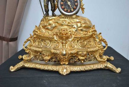 Reloj de mesa en bronce - Imagen 4