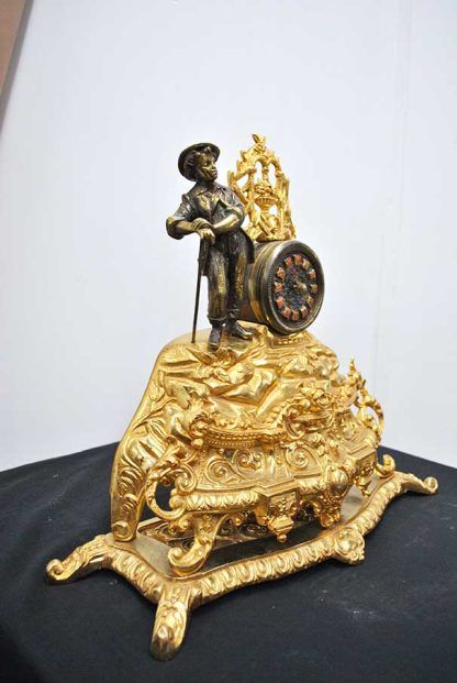 Reloj de mesa en bronce - Imagen 5
