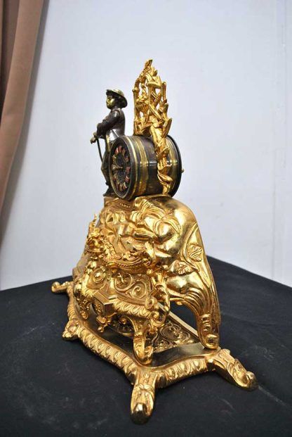 Reloj de mesa en bronce - Imagen 6
