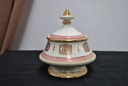 Tarro porcelana rosa - Imagen 2