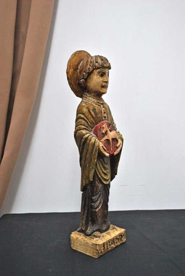 Figura madera San Juan - Imagen 4