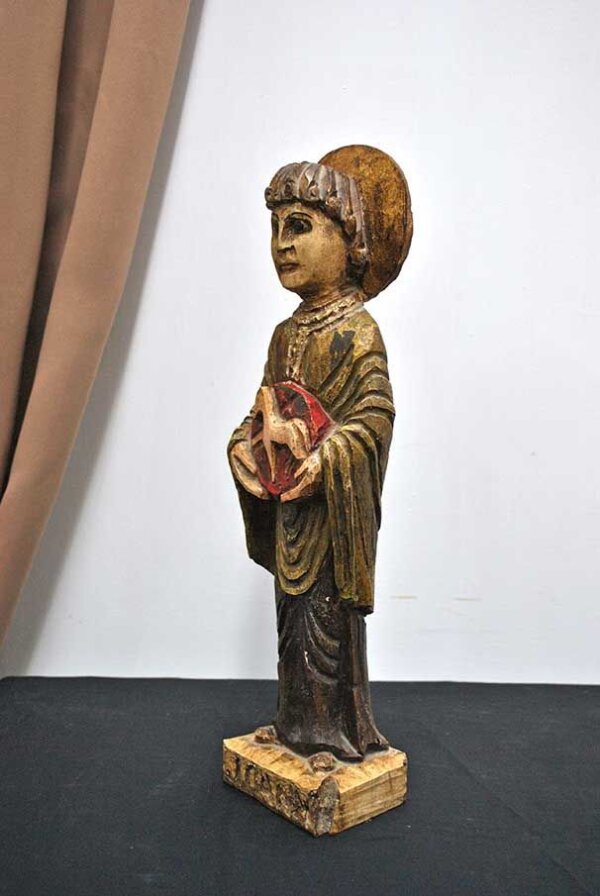 Figura madera San Juan - Imagen 5