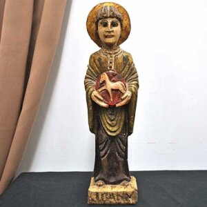 Figura madera San Juan