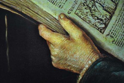 Lámina anciana leyendo - Imagen 8