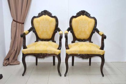 Sillones antiguos Isabelinos - Imagen 2