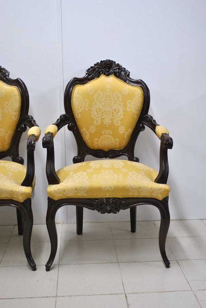 Sillones antiguos Isabelinos - Imagen 3