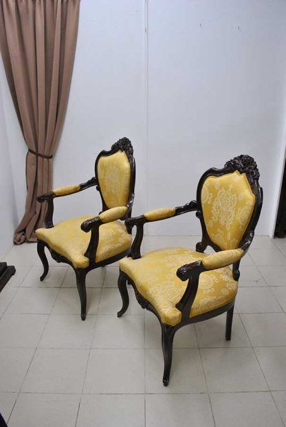 Sillones antiguos Isabelinos - Imagen 7