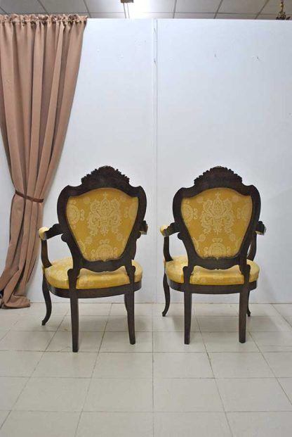 Sillones antiguos Isabelinos - Imagen 8