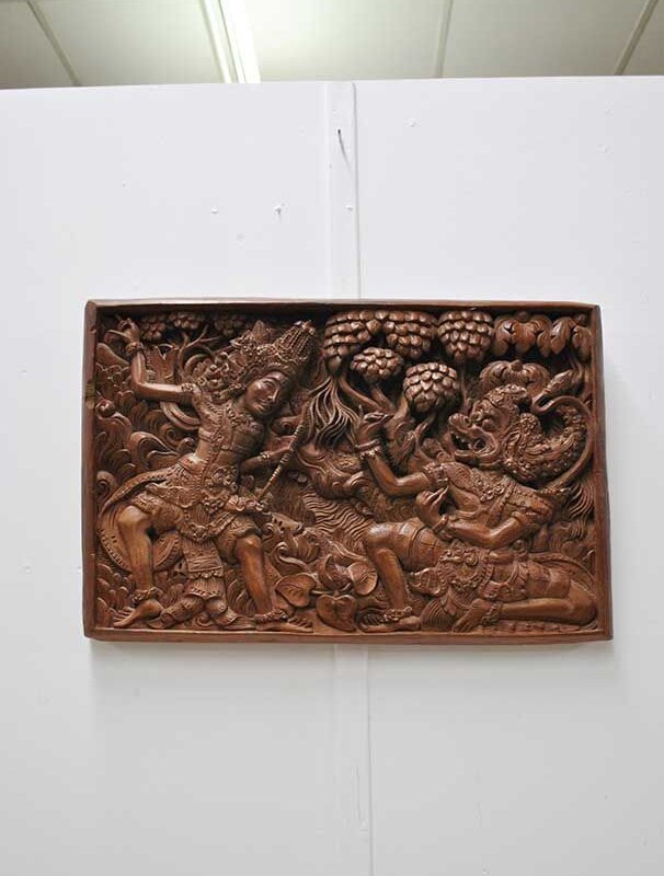 Panel madera tallada