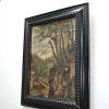 Óleo paisaje forestal - Imagen 3