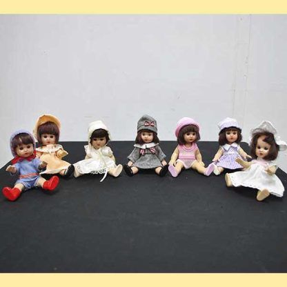 Lote 7 muñecas Mariquita Pérez