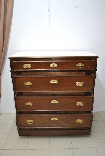 Cómoda antigua madera - Imagen 5