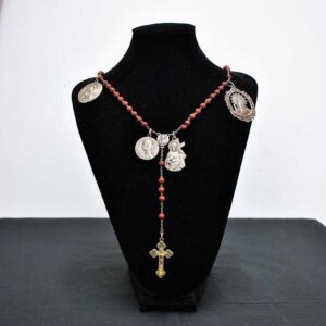 Rosario medallas de Plata