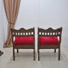 Pareja de sillones tallados - Imagen 8