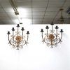 Candelabros o apliques forja