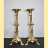 Pareja de hacheros bronce