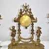 Reloj y candelabros bronce - Imagen 10