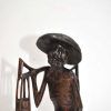 Escultura asiática pescador - Imagen 3