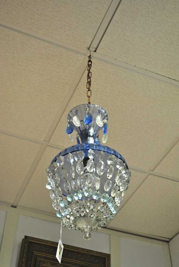 Farol colgante cristales - Imagen 5