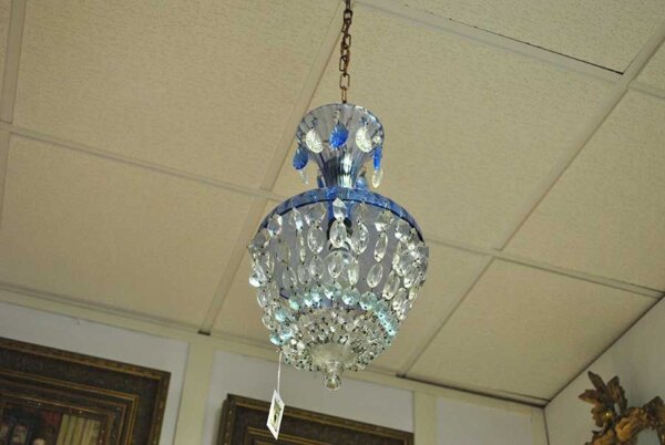 Farol colgante cristales - Imagen 6