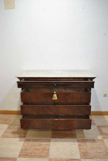 Cómoda Luis Felipe de caoba - Imagen 5
