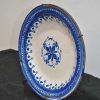 Plato cerámica azul añil - Imagen 5