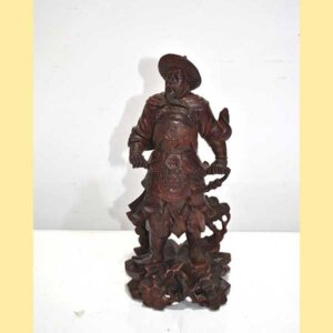 Escultura guerrero japonés