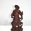 Escultura guerrero japonés - Imagen 2
