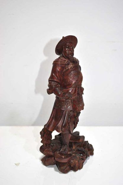 Escultura guerrero japonés - Imagen 4