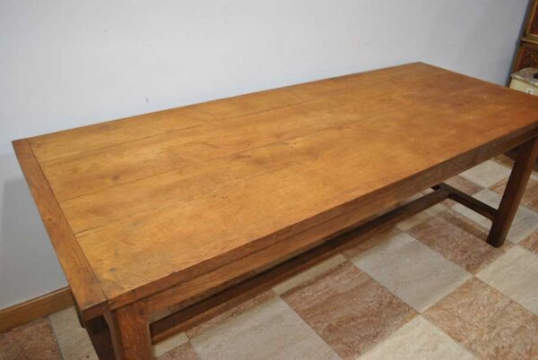 Mesa rústica de roble - Imagen 3