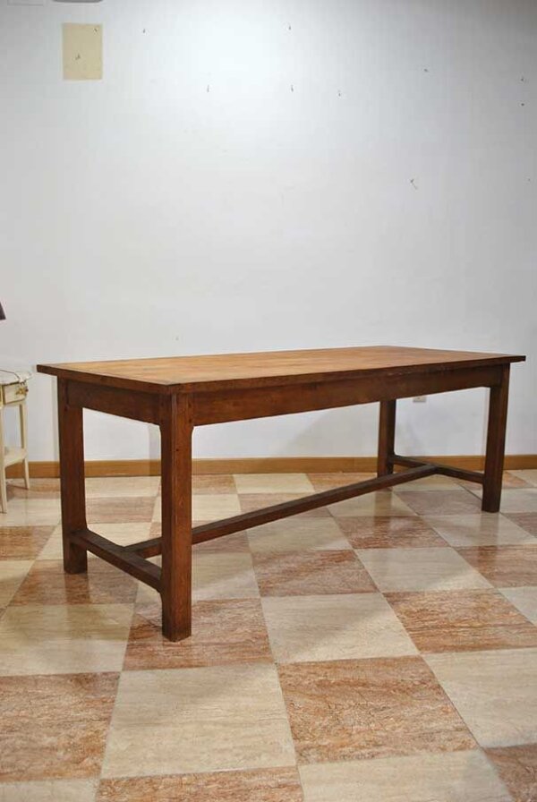 Mesa rústica de roble - Imagen 5