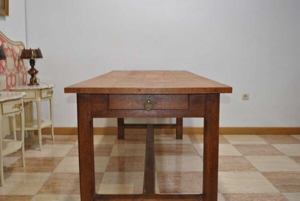 Mesa rústica de roble - Imagen 7