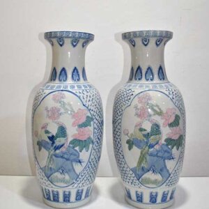 Jarrones chinos porcelana