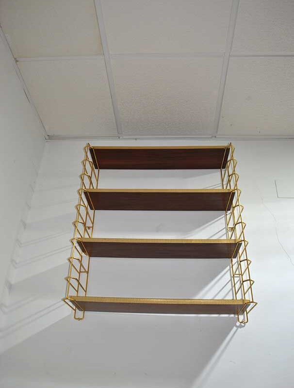 Estantería Vintage madera y metal