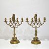 Candelabros leones