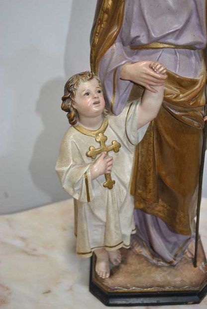 San José y Niño con corona - Imagen 3