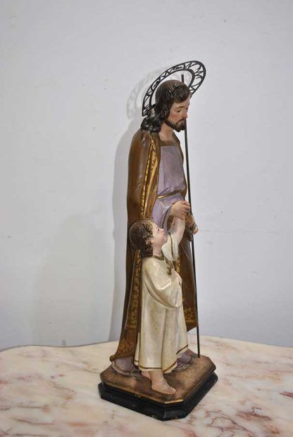 San José y Niño con corona - Imagen 6