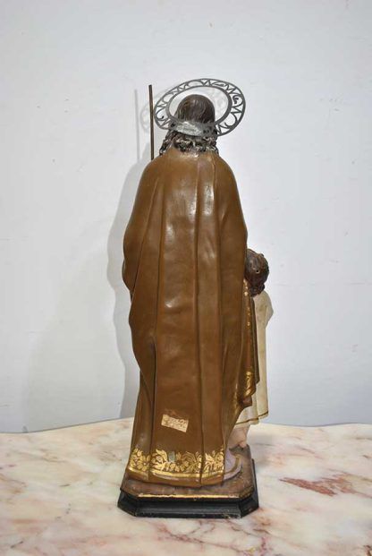 San José y Niño con corona - Imagen 8