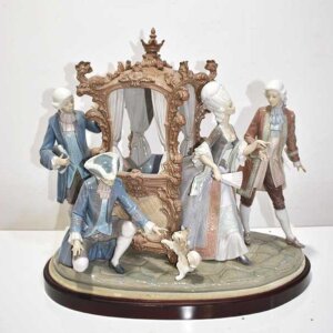 Gran carroza porcelana Lladró