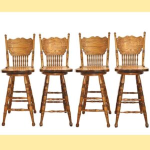 Taburetes de roble