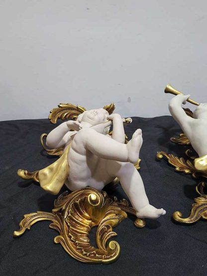Angelitos biscuit con soportes - Imagen 7