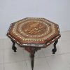 Mesa tallada madera y hueso - Imagen 10