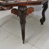 Mesa tallada madera y hueso - Imagen 9