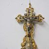 Crucifijo metal con benditera - Imagen 4