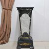 Columna mármol blanco y negro