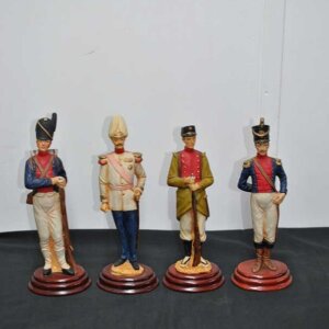 Juego 4 soldados infantería