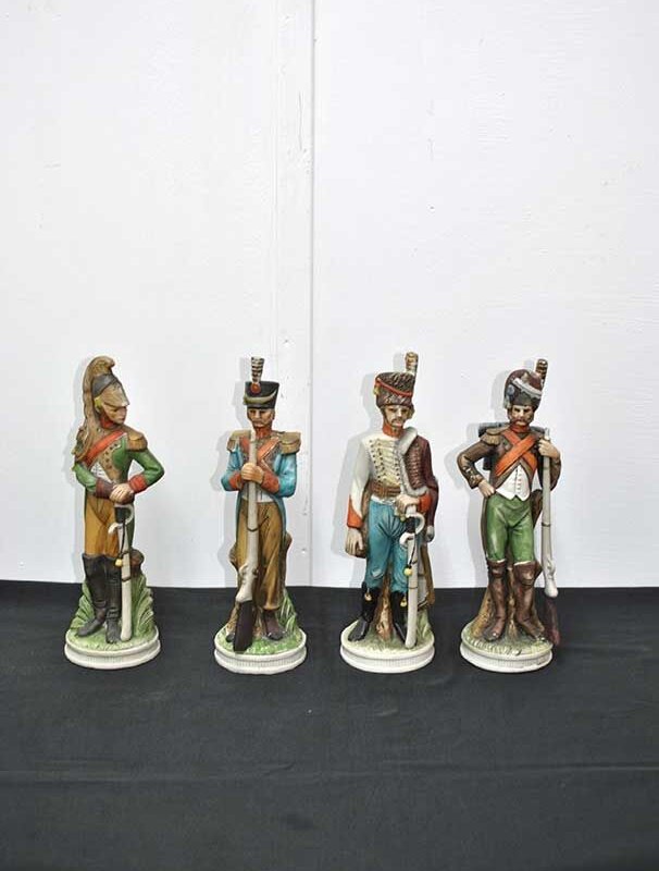 Juego 4 soldados militares