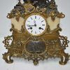 Reloj de mesa bronce y mármol - Imagen 4
