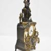 Reloj de mesa bronce y mármol - Imagen 6